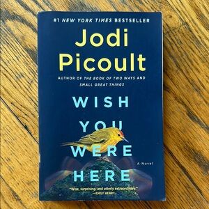 Jodi Picoult 'Wish You Were Here” paperback book